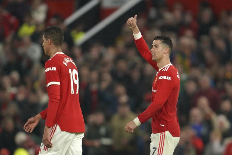 Cristiano Ronaldo scores, Man United beats Brentford, Manchester United wins, English Premier League results