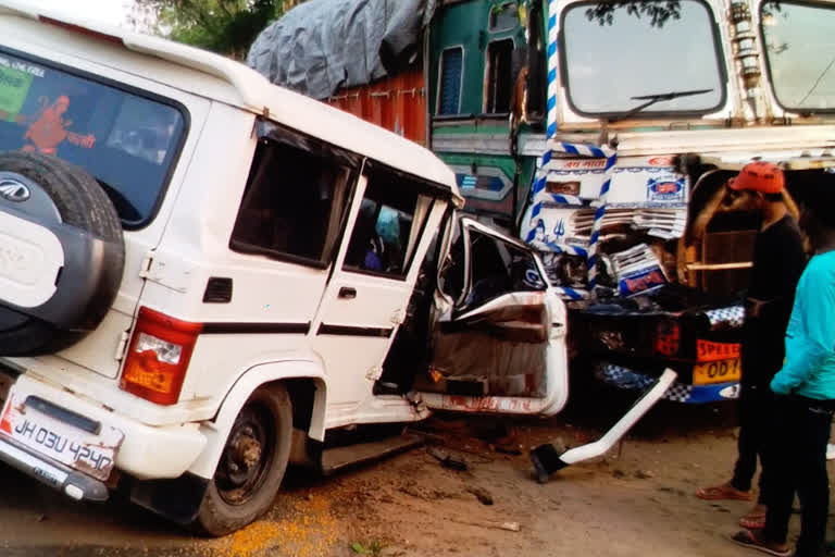 road accident in palamu