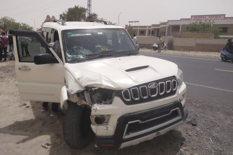 Road Accident in Barmer