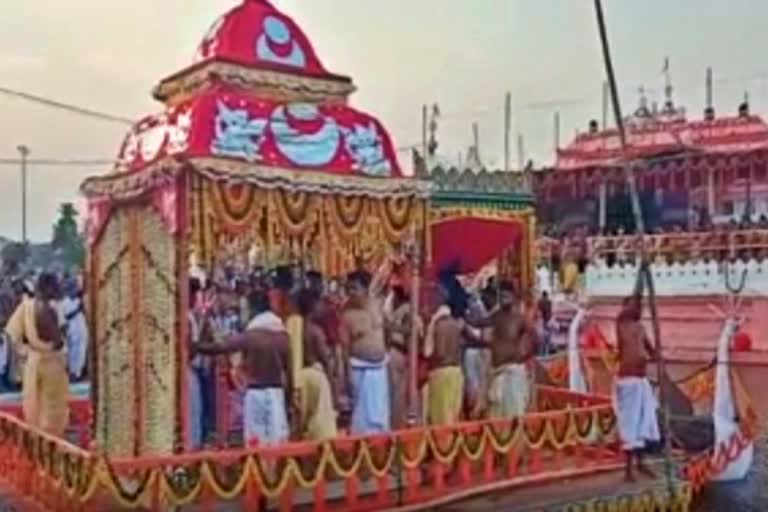 grand festival of Lord Jagannaths famous Chandan Yatra performed