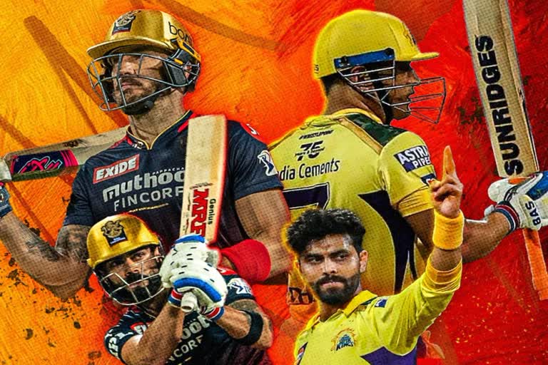 IPL 2022  CSK VS RCB  CHENNAI VS BANGALORE  ചെന്നൈ സൂപ്പർ കിങ്സ് VS റോയൽ ചലഞ്ചേഴ്‌സ് ബാംഗ്ലൂർ  ധോണി  കോലി  ഇന്ത്യൻ പ്രീമിയർ ലീഗ്  ഐപിഎൽ 2022  IPL NEWS  ധോണിയും കോലിയും നേർക്കുനേർ