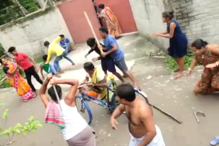 clash-between-two-family-of-oodlabari in jalpaiguri