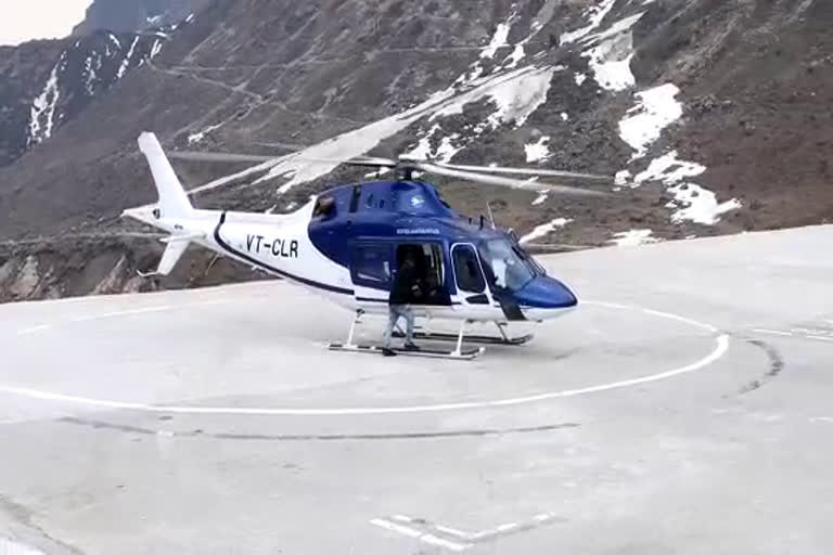 Heli service for Kedarnath Dham