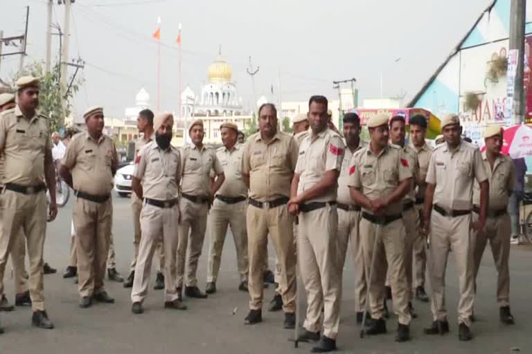 sikh community protest in ambala