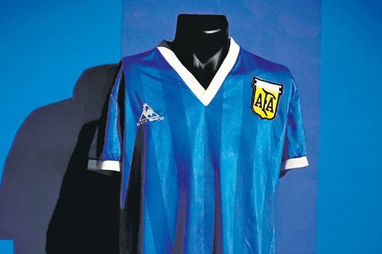 Maradona's Jersy record price