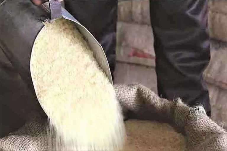 Rabi Crop remaining Quota Rice: