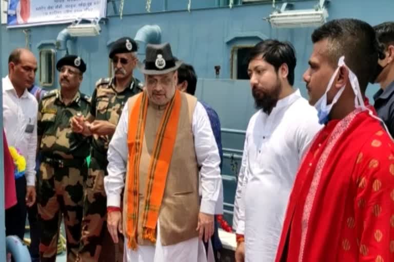 Amit Shah at Hingalganj