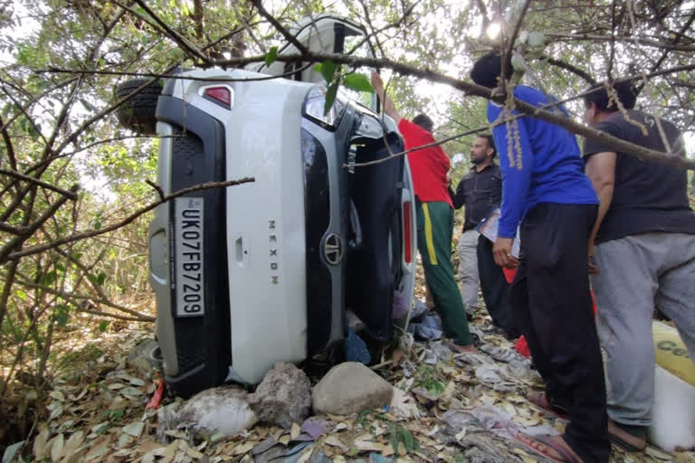 Two accidents on Mussoorie-Tehri bypass
