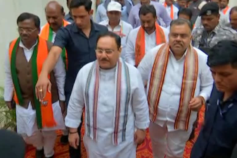 JP NADDA IN TS