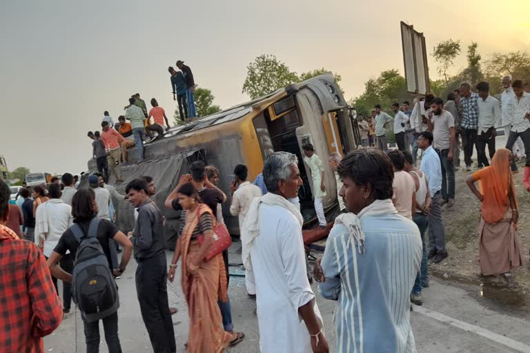 bus accident in chittorgarh