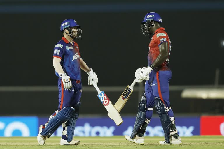 IPL 2022  delhi capitals vs sunrisers hyderabad  IPL 2022 score updates  ഐപിഎല്‍ 2022  ഡല്‍ഹി ക്യാപിറ്റല്‍സ്  സണ്‍റൈസേഴ്‌സ് ഹൈദരാബാദ്