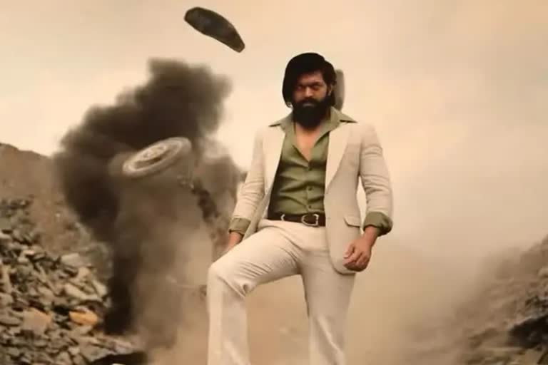 KGF 2 became the second-highest collection in Hindi belt after Bahubali  KGF 2 became the second-highest collection in Hindi  KGF 2 record  KGF 2 second-highest collection in Hindi  ഹിന്ദി പതിപ്പിൽ റെക്കോർഡിട്ട് കെജിഎഫ് 2  ബാഹുബലിക്ക് ശേഷം ഏറ്റവും കൂടുതൽ കളക്ഷൻ നേടി കെജിഎഫ് 2  കെജിഎഫ് 2 റെക്കോർഡ്  റെക്കോർഡ് സൃഷ്‌ടിച്ച് കെജിഎഫ് 2  ബാഹുബലി 2 കളക്‌ഷൻ  ദംഗൽ സിനിമാ റെക്കോർഡ്