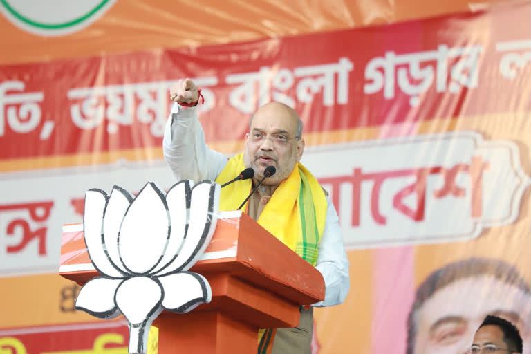 Amit Shah to visit died BJP worker's house after reaching Kolkata