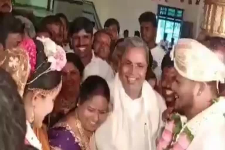 Siddaramaiah and his wife Video viral