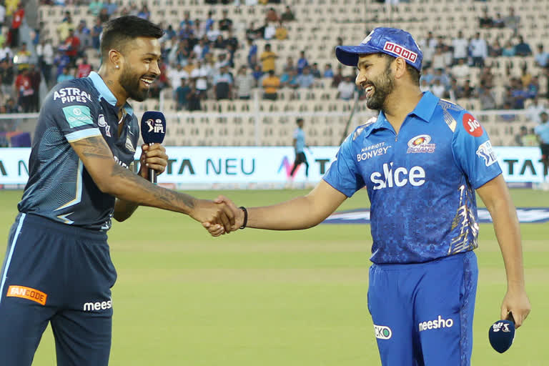 toss  ഐപിഎല്‍ 2022  മുംബൈ ഗുജറാത്ത് മത്സരം  ipl2022  tata ipl  mivgt  mumbai indian vs gujarat titans  MI vs GT