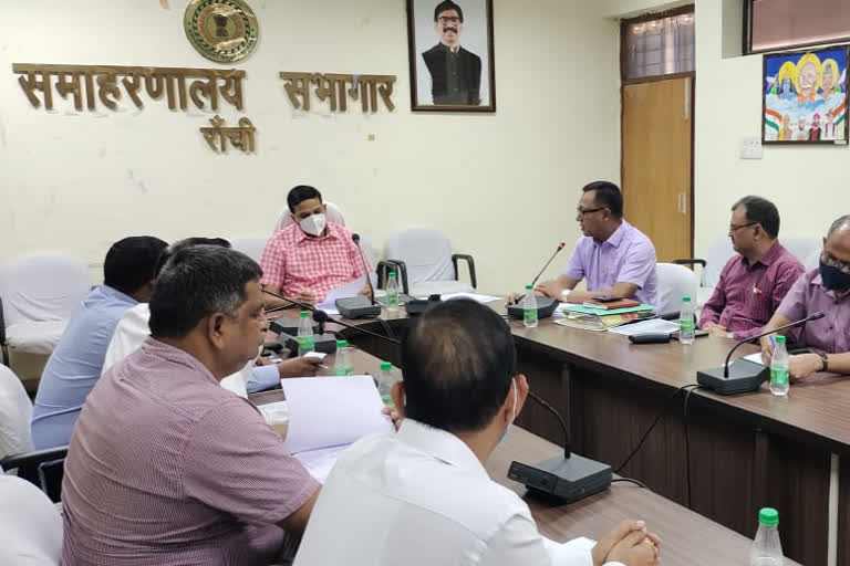 Review meeting of agriculture and related departments