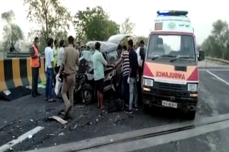 Mathura car accident latest news