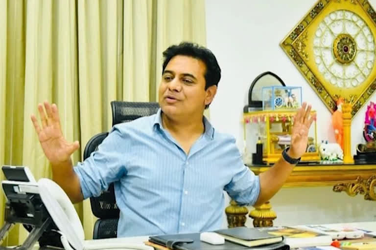 KTR tweet to JP Nadda