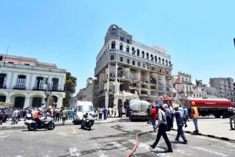 At least 18 killed in Havana hotel explosion