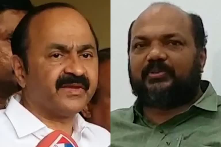 വിഡി സതീശനെതിരെ പി രാജീവ്  p rajeev against vd satheesan  p rajeev criticise vd satheesan  p rajeev on thrikkakkara bypoll  പി രാജീവ് തൃക്കാക്കര തെരഞ്ഞെടുപ്പ്  വിഡി സതീശന്‍ ഗെയില്‍ പരാമര്‍ശം പി രാജീവ്  p rajeev against vd satheesan gail remarks