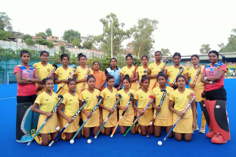 Jharkhand scored 36 goals in a match in Senior National Women Hockey Competition bhopal