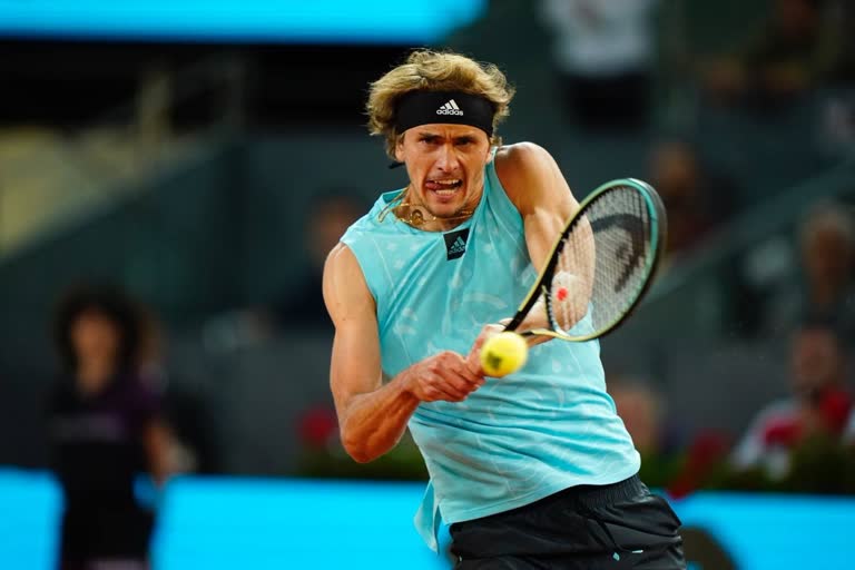 Alexander Zverev  Madrid open 2022  Alexander Zverev  Stefanos Tsitsipas  അലക്‌സാണ്ടര്‍ സ്വരേവ്  സ്റ്റെഫാനോസ് സിറ്റ്സിപാസ്  മാഡ്രിഡ് ഓപ്പണ്‍