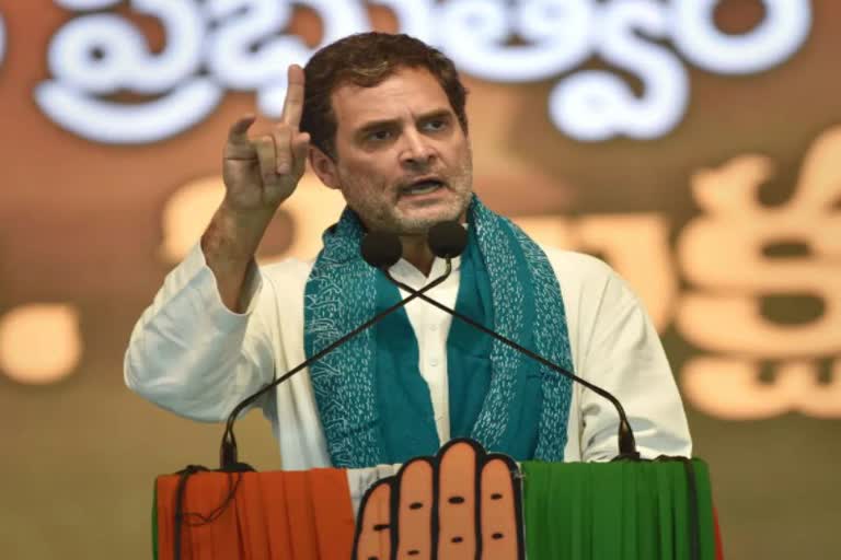 Congress only works for welfare of poor, middle class families: Rahul Gandhi