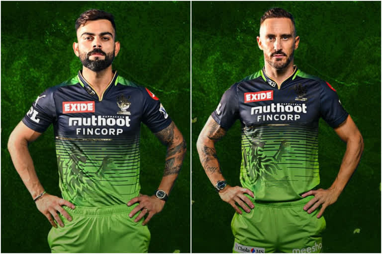 Sunrisers Hyderabad vs Royal Challengers  Royal Challengers  Royal Challengers Bangalore Green Jersey  Royal Challengers Go Green project  IPL 2022  ഐപിഎല്‍ 2022  റോയല്‍ ചലഞ്ചേഴ്‌സ് ബാംഗ്ലൂര്‍  റോയൽ ചലഞ്ചേഴ്‌സ് ബാംഗ്ലൂർ പച്ച ജേഴ്‌സി  ഗോ ഗ്രീൻ പദ്ധതി