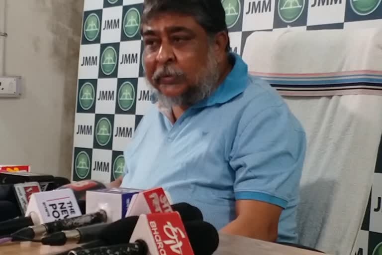 JMM General Secretary Supriyo Bhattacharya