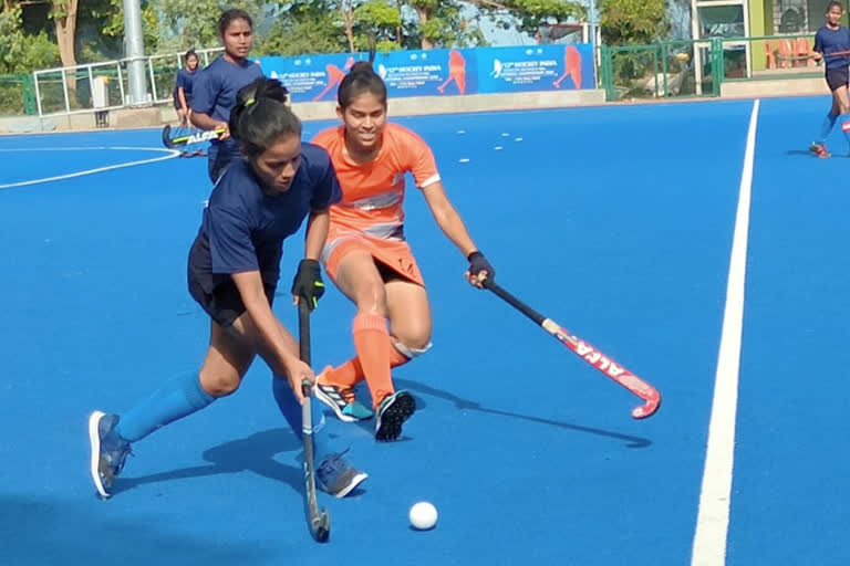 2th Hockey India Senior Women National Championship 2022 being played in Bhopal