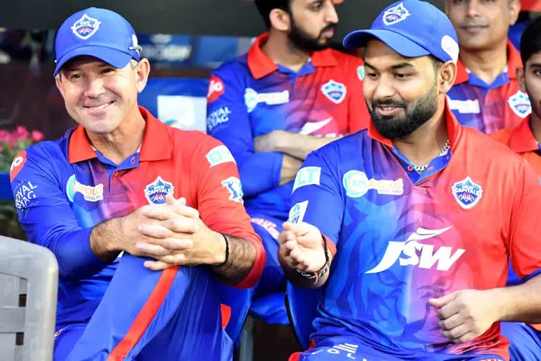 Delhi Capitals head coach Ricky Ponting "full backing" captain Rishabh Pant  IPL 2022  Ricky Ponting supports Rishabh Pant  Rishabh Pant  Ricky Ponting  Delhi Capitals head coach Ricky Ponting  ഐപിഎല്‍  റിക്കി പോണ്ടിങ്  റിഷഭ് പന്ത്  ഡല്‍ഹി ക്യപിറ്റല്‍സ്  പന്തിന് പിന്തുണയുമായി പോണ്ടിങ്