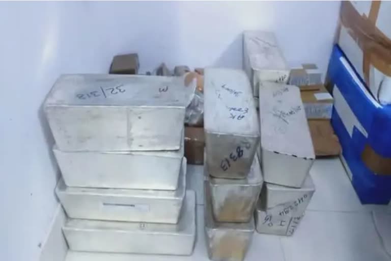 Silver bricks worth crores seized in Udaipur