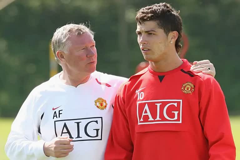 CR7 Meets Sir Ferguson