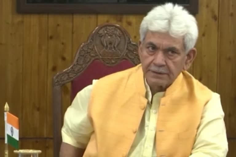 Manoj Sinha In Martand Sun Temple