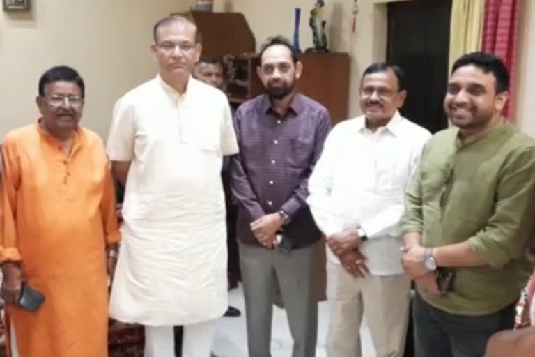 mp jayant sinha targeted jharkhand government in seraikela