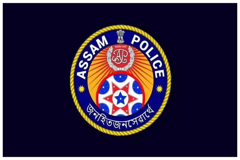 assam-police-received-presidents-colour-award-from-union-home-minister-amit-shah