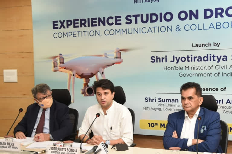 India will need around 1 lakh drone pilots in coming years says Jyotiraditya Scindia