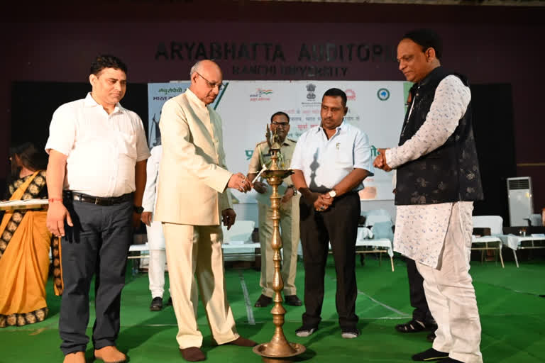 Governor Ramesh Bais at National Naturopathy Seminar in ranchi