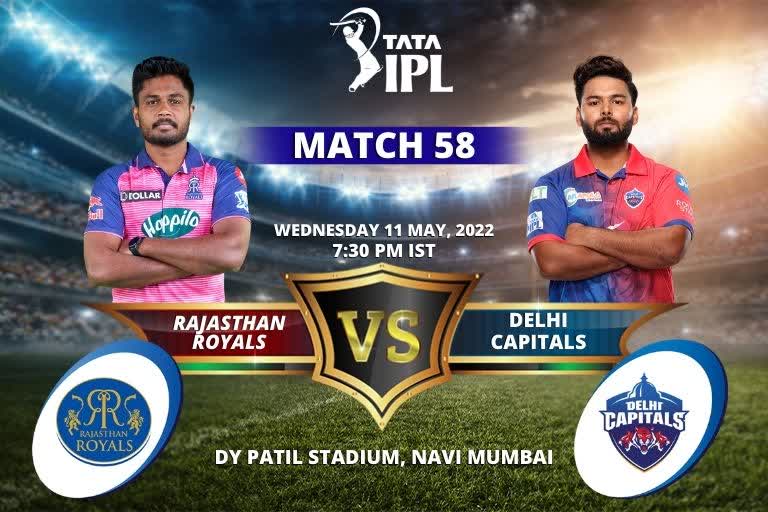 Rajasthan Royals vs Delhi Capitals  ipl latest News  ipl live News  ipl latest News  ipl match preview  Rajasthan Royals  Delhi Capitals  RR vs DC Pitch Report  RR vs DC Playing 11  आईपीएल 2022  राजस्थान रॉयल्स  दिल्ली कैपिटल्स  इंडियन प्रीमियर लीग 2022  आईपीएल में आज का मैच  खेल समाचार  Sports News  ipl today Match