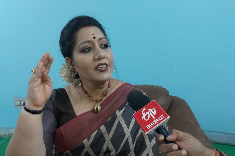 jayati Chakrabarty with Etv Bharat