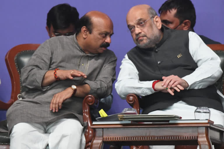 Today afternoon CM Bommai meets to Amit Shah, CM Bommai meets to Center home minister Amit Shah, Karnataka Cabinet expansion, Karnataka Cabinet expansion news, ಇಂದು ಮಧ್ಯಾಹ್ನ ಅಮಿತ್ ಶಾರನ್ನು ಭೇಟಿ ಮಾಡಲಿರುವ ಸಿಎಂ ಬೊಮ್ಮಾಯಿ, ಕೇಂದ್ರ ಗೃಹ ಸಚಿವ ಅಮಿತ್ ಶಾ ಭೇಟಿ ಮಾಡಲಿರುವ ಸಿಎಂ ಬೊಮ್ಮಾಯಿ, ಕರ್ನಾಟಕ ಸಚಿವ ಸಂಪುಟ ವಿಸ್ತರಣೆ, ಕರ್ನಾಟಕ ಸಚಿವ ಸಂಪುಟ ವಿಸ್ತರಣೆ ಸುದ್ದಿ,