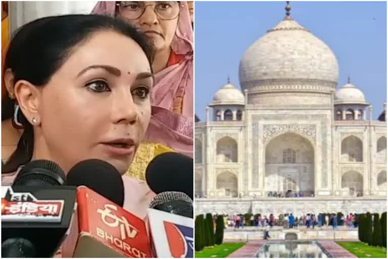 Diya Kumari on Tajmahal land dispute