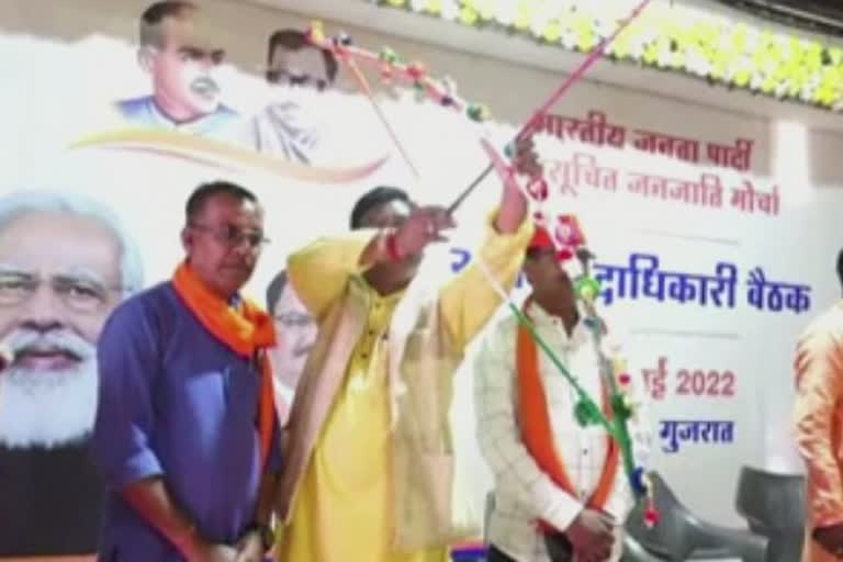 Narmada BJP ST Morcha Seat : નર્મદામાં ભાજપ ચૂંટણીને લઈને આદિવાસી સમાજને કર્યા કાલાવાલા