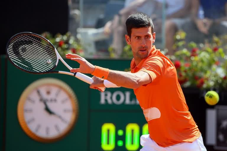 Novak Djokovic at Italian Open, Novak Djokovic beats Karatsev, Italian Open news, Novak Djokovic match result
