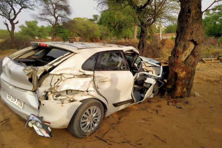 road accident in bhiwani