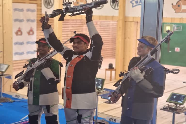 Rudrankksh Balasaheb Patil at Suhl Junior World Cup, Abhinav performance at Suhl Junior World Cup, Indian shooting news, Suhl Junior World Cup updates