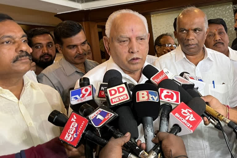 High Command take decision about Cabinet Expansion, former cm BS Yediyurappa reaction, Yediyurappa reaction on Cabinet expansion, Mysore news, ಸಚಿವ ಸಂಪುಟ ವಿಸ್ತರಣೆ ಬಗ್ಗೆ ಹೈ ಕಮಾಂಡ್ ತೀರ್ಮಾನ, ಮಾಜಿ ಸಿಎಂ ಯಡಿಯೂರಪ್ಪ ಪ್ರತಿಕ್ರಿಯೆ, ಸಚಿವ ಸಂಪುಟ ವಿಸ್ತರಣೆ ಬಗ್ಗೆ ಯಡಿಯೂರಪ್ಪ ಪ್ರತಿಕ್ರಿಯೆ, ಮೈಸೂರು ಸುದ್ದಿ,