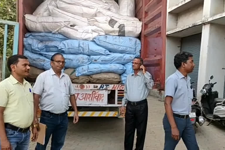 GST team raided two trucks