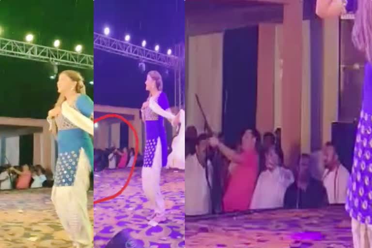 harsh firing in the show of Haryanvi Dancer