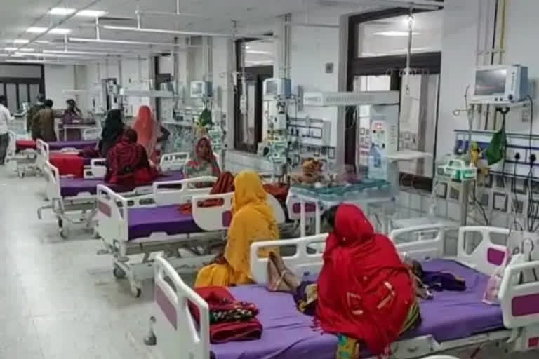 SKMCH पीकू वार्ड में भर्ती बच्चे में AES की पुष्टि